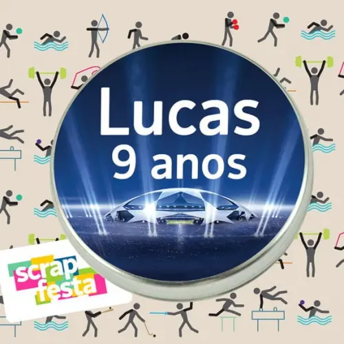 Latinhas Personalizadas Festa Futebol