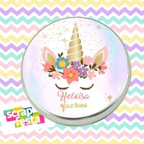 Latinhas Personalizadas Lembrancinhas Festa Unicórnio