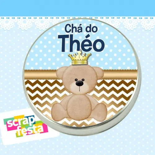 Lembrancinhas de Chá de Bebê Latinhas