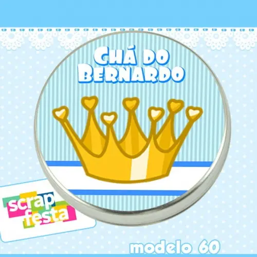 Lembrancinhas de Chá de Bebê Latinhas