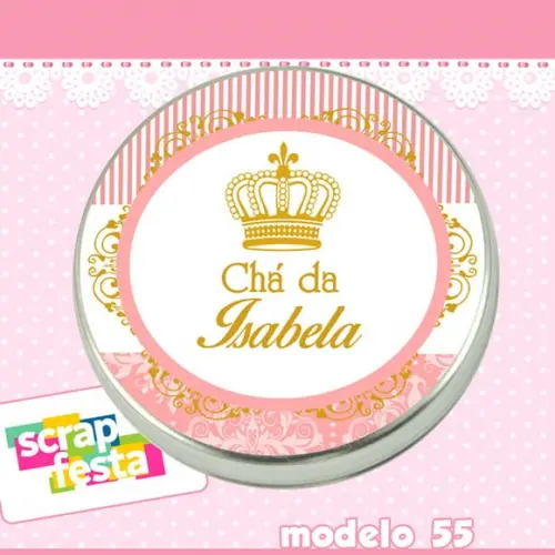 Lembrancinhas de Chá de Bebê Latinhas