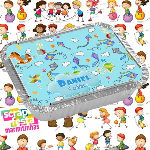 Marmitinha Personalizadas Festa Brinquedos