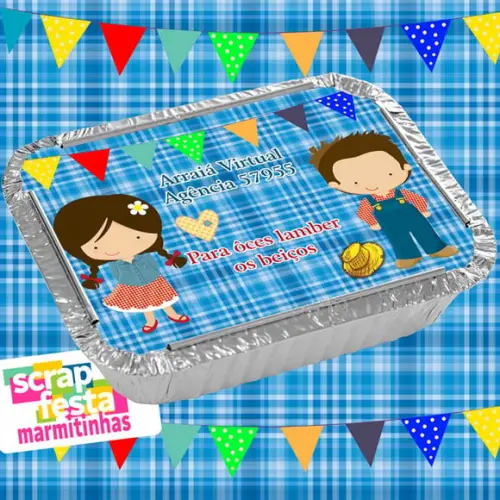 Marmitinha Personalizadas Festa Junina/julina