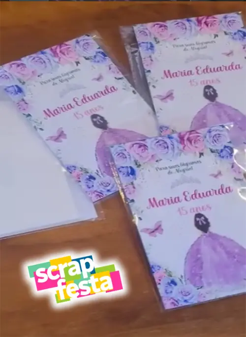Lencinhos Lágrimas de Alegria Personalizado Festa 15 Anos