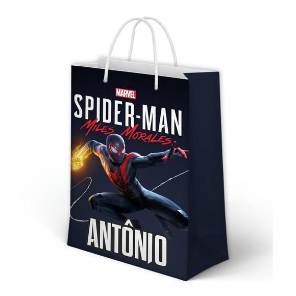 Sacolinha Homem Aranha Miles Morales