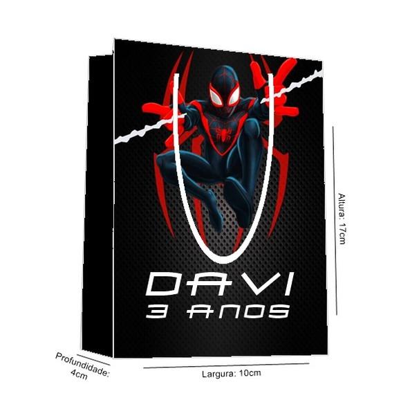 Sacolinha Homem Aranha Miles Morales