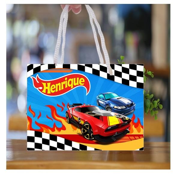 Sacola Hotwheels