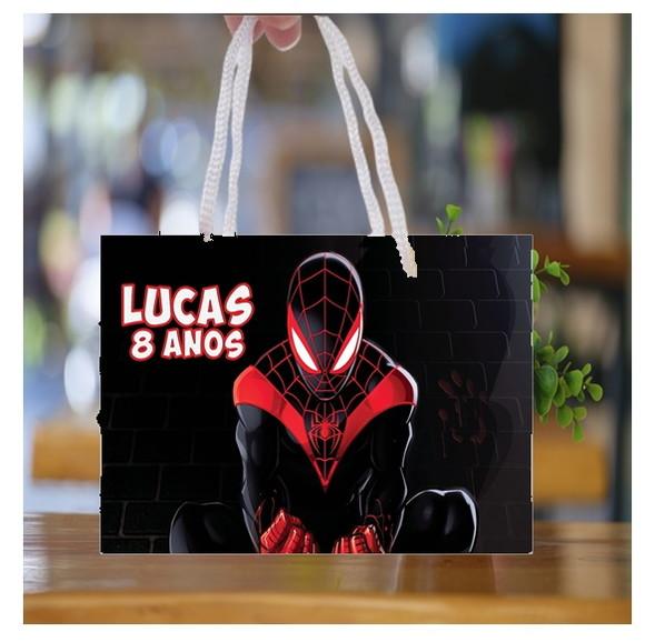 Sacola Homem Aranha