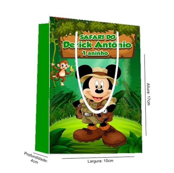 Sacolinha Mickey Safari