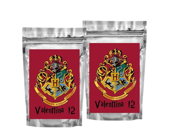 Saquinho Metalizado Harry Potter Tamanho P - Aniversário