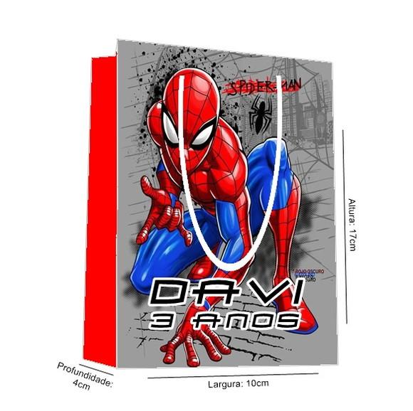 Sacolinha Homem Aranha