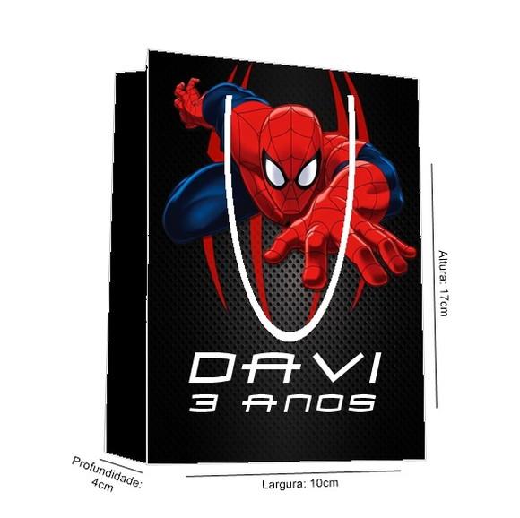 Sacolinha Homem Aranha