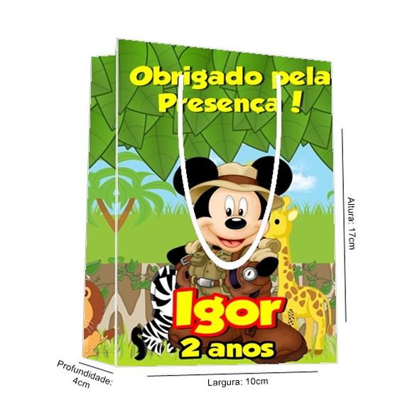 Sacolinha Mickey Safari