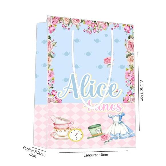Sacolinha Alice no País das Maravilhas