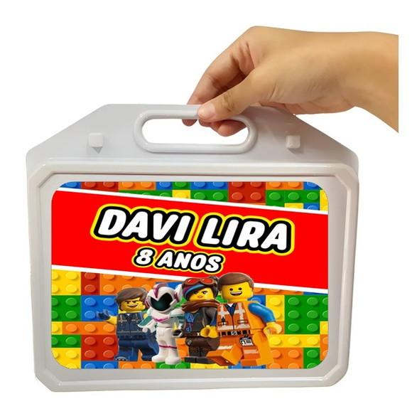 Maleta Personalizada Kit Festa na Escola Lego