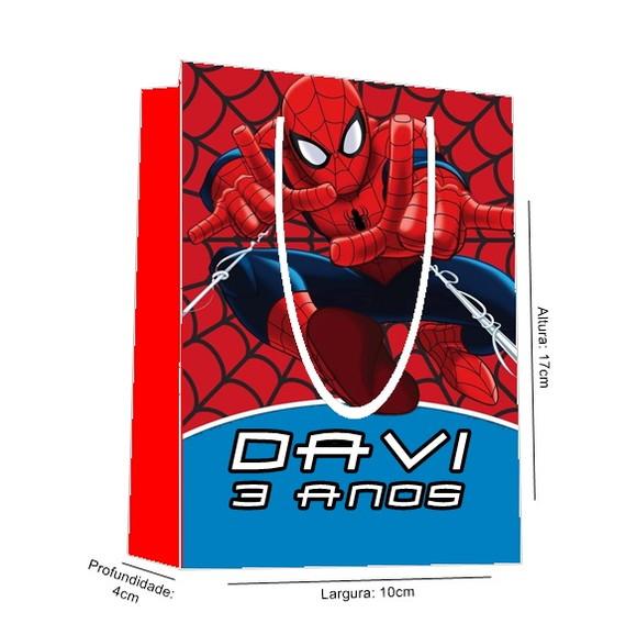 Sacolinha Homem Aranha