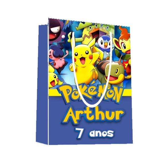 Sacola Pokemon 22x15x5