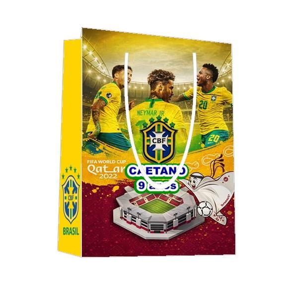 Sacola Surpresa Copa Mundo Brasil 22x15x5
