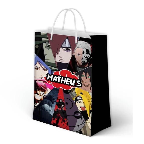 Sacolinha Naruto Akatsuki