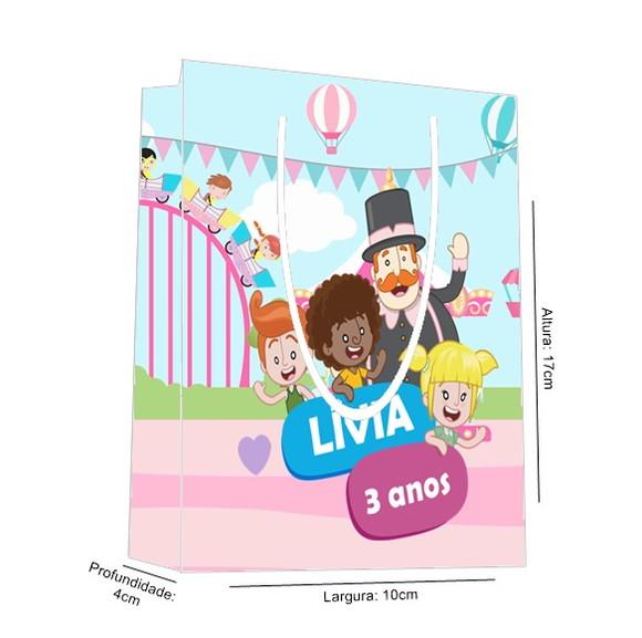 Sacolinha Mundo Bita Rosa