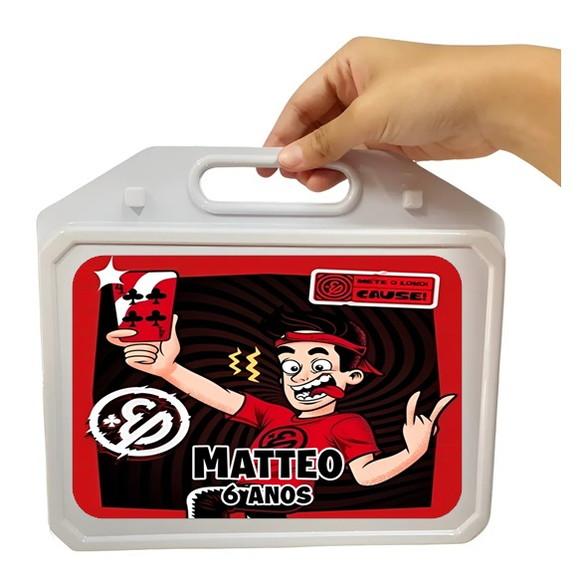 Maleta Personalizada Kit Festa na Escola Enaldinho