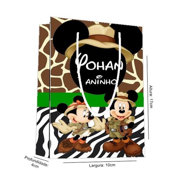 Sacolinha Mickey Safari