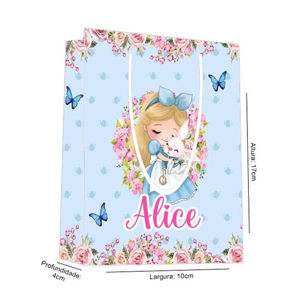 Sacolinha Alice no País das Maravilhas