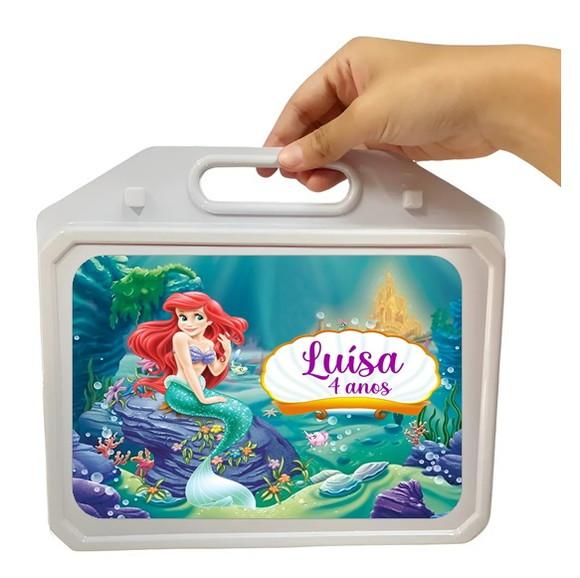 Maleta Personalizada Kit Festa na Escola Ariel