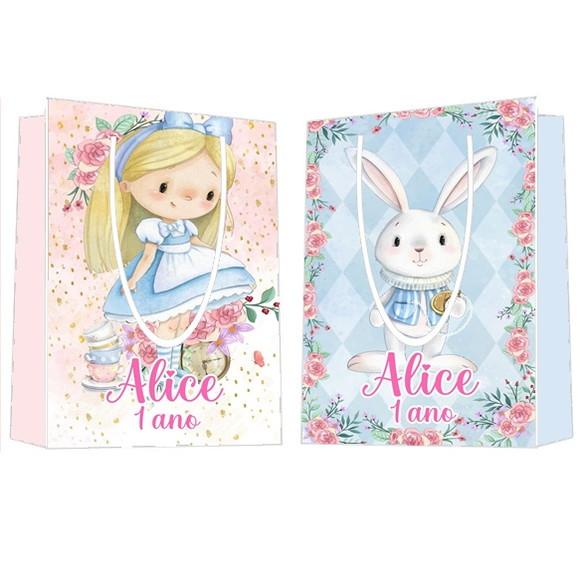 Sacolinha Alice no País das Maravilhas