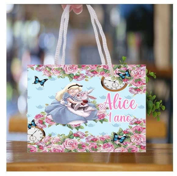 Sacola Alice no País das Maravilhas