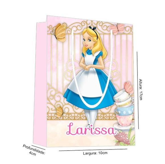 Sacolinha Alice no País das Maravilhas