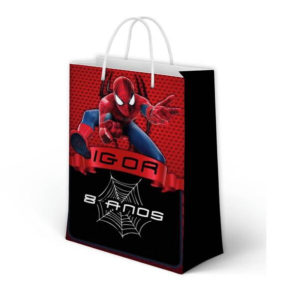 Sacolinha Homem Aranha