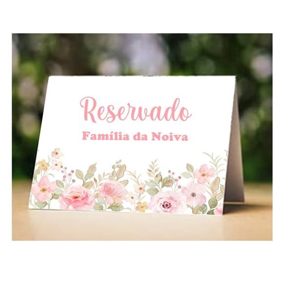 Reservado de Mesa ou Numeração de Mesa