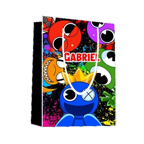 Sacola Rainbow Friends 22x15x5