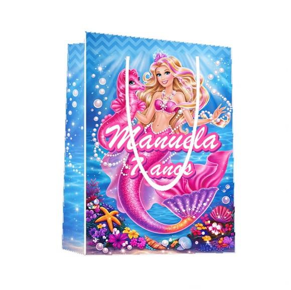 Sacola Barbie 22x15x5