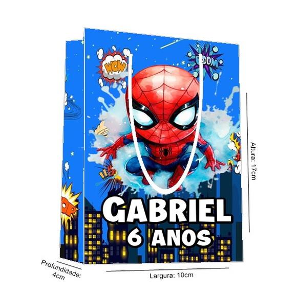 Sacolinha Homem Aranha