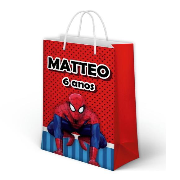 Sacolinha Homem Aranha
