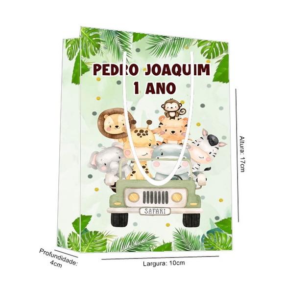 Sacolinha Safari Aquarela