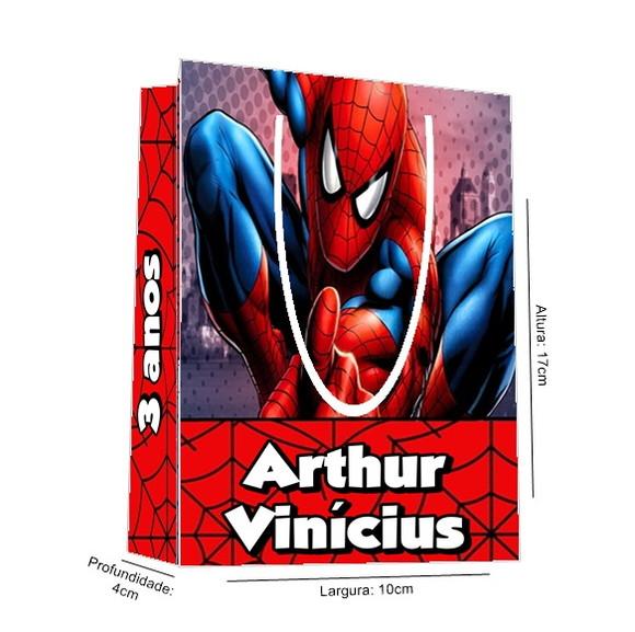 Sacolinha Homem Aranha