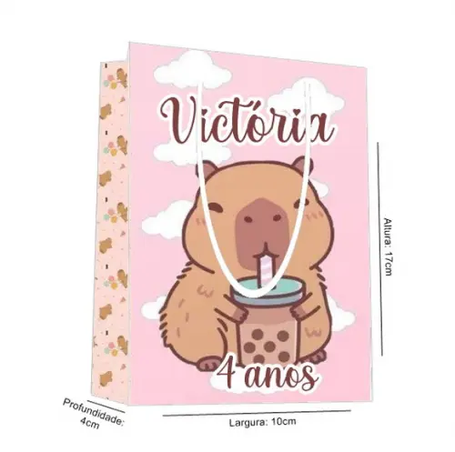 Sacolinha Capivara
