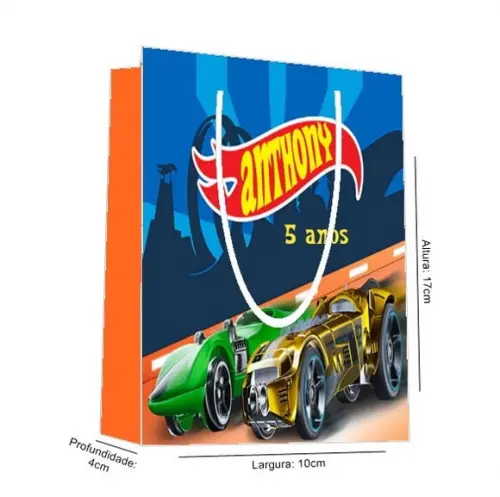 Sacolinha Hot Wheels