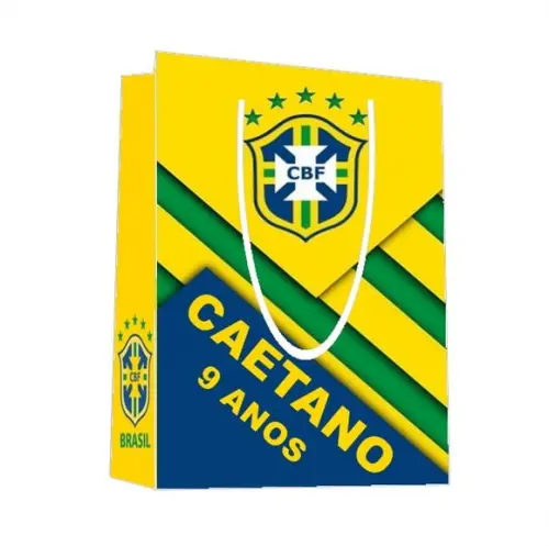 Sacola Surpresa Copa Mundo Brasil 22x15x5