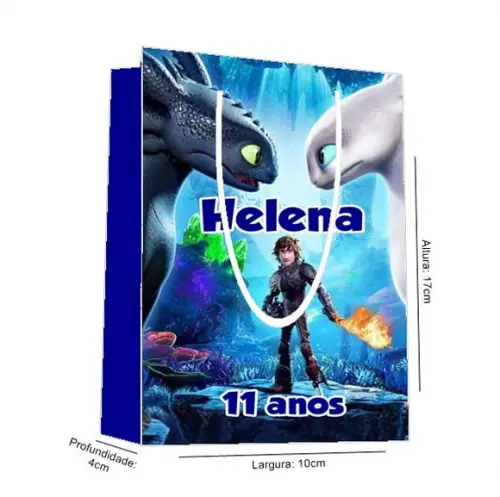 Sacolinha Como Treinar Meu Dragão