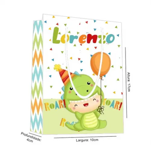 Sacolinha Dino Baby