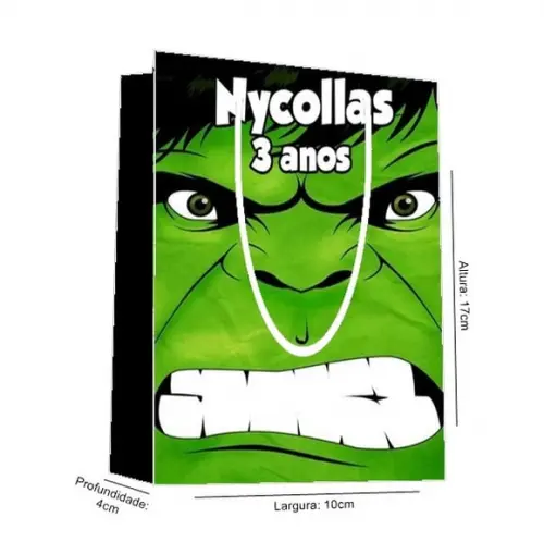 Sacolinha Hulk