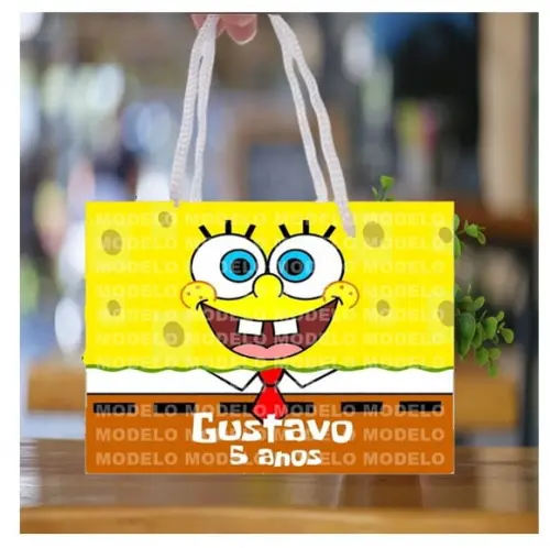 Sacola Bob Esponja