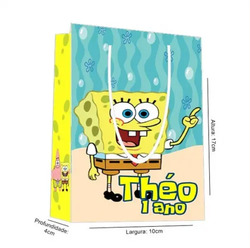 Sacolinha Bob Esponja