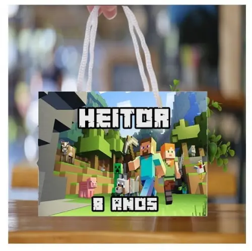 Sacola Minecraft
