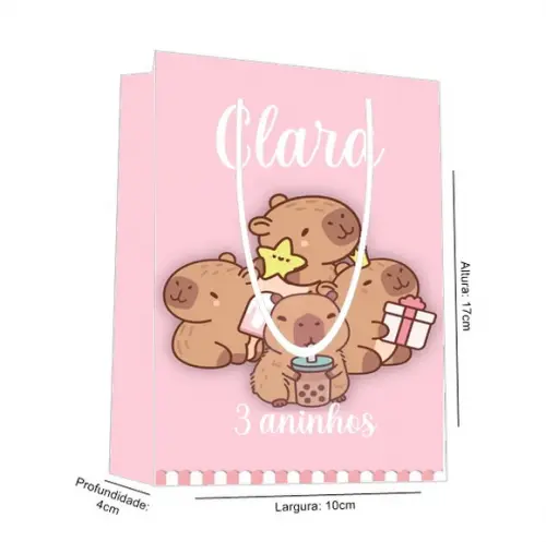 Sacolinha Capivara