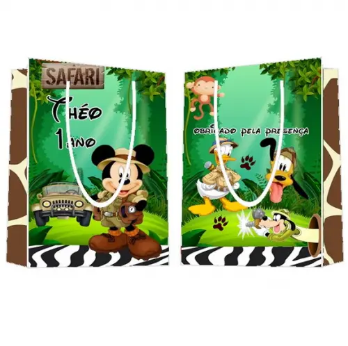 Sacolinha Mickey Safari